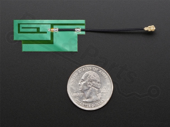GSM Quad-Band Antenna - 3dBi uFL - Adafruit 1991